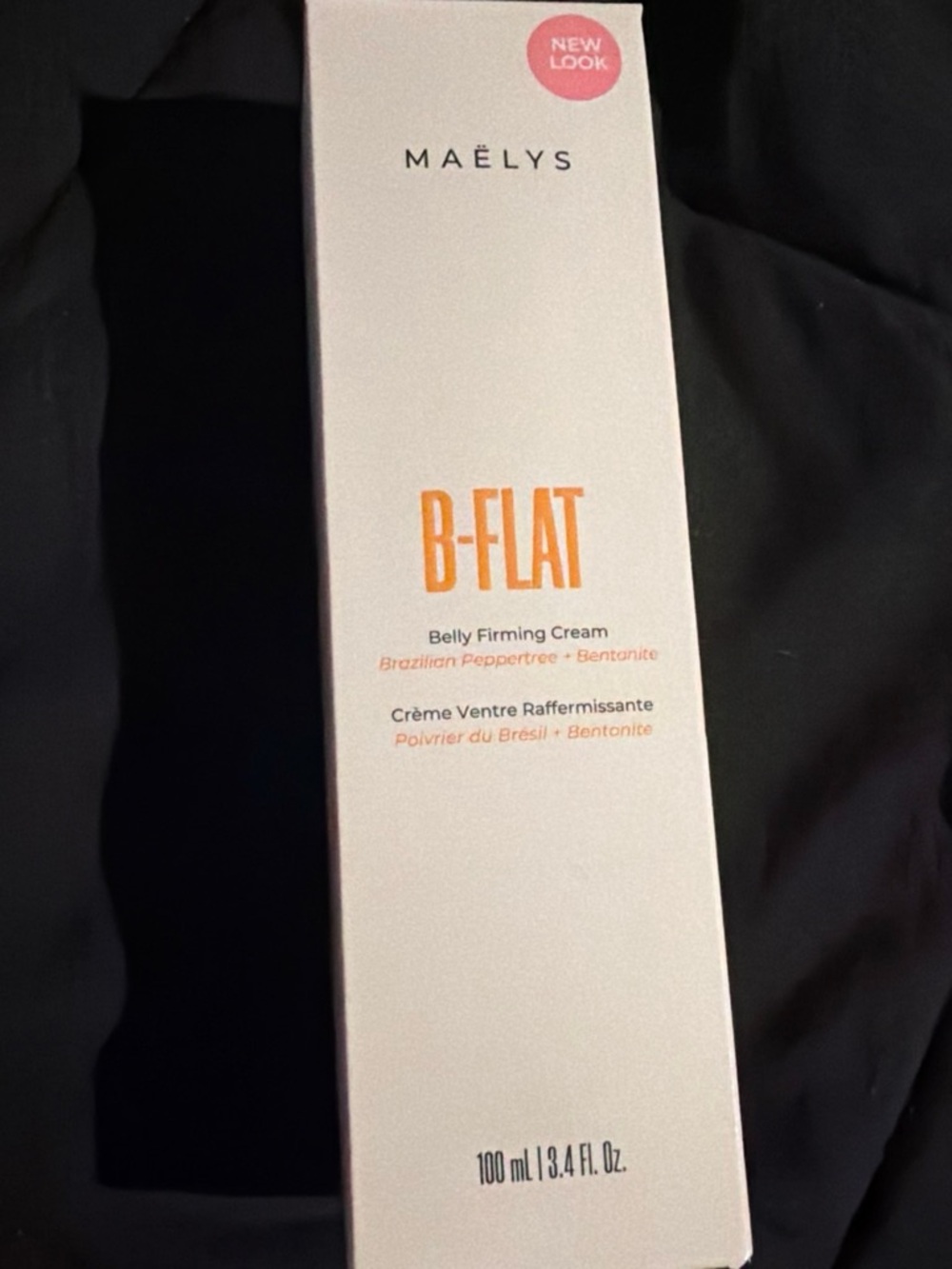 MAËLYS B-FLAT Belly Firming Cream - White & Orange Packaging